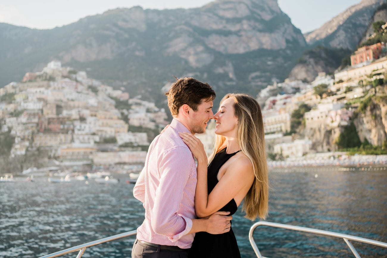 Sunset Cruise Proposal in Positano