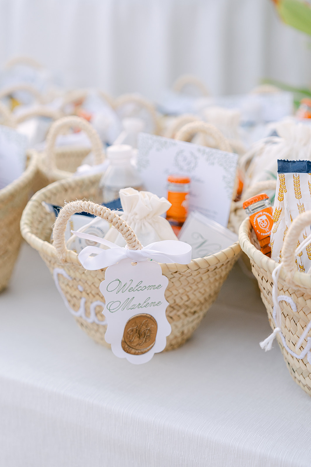 wedding detail photo of wedding gifts