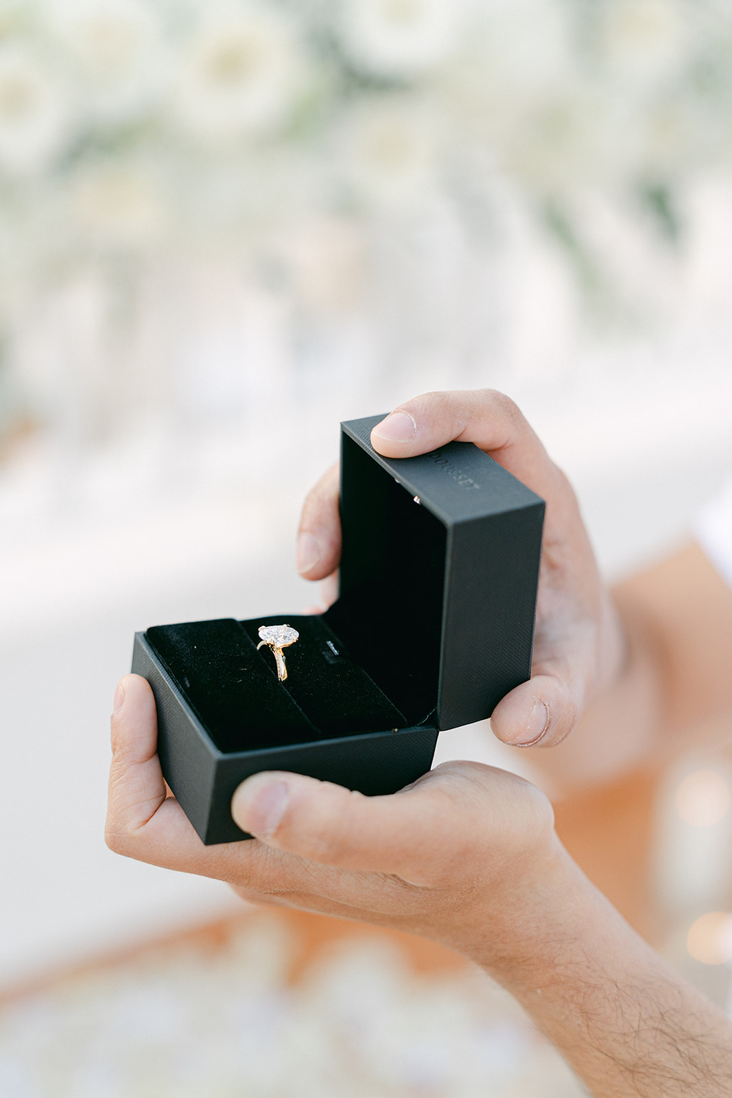 engagement detail photo of the ring