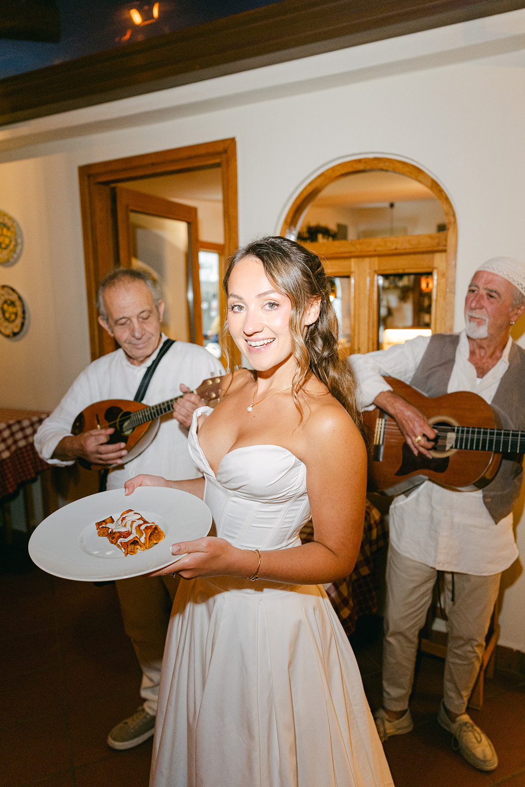 wedding portrait of the bride