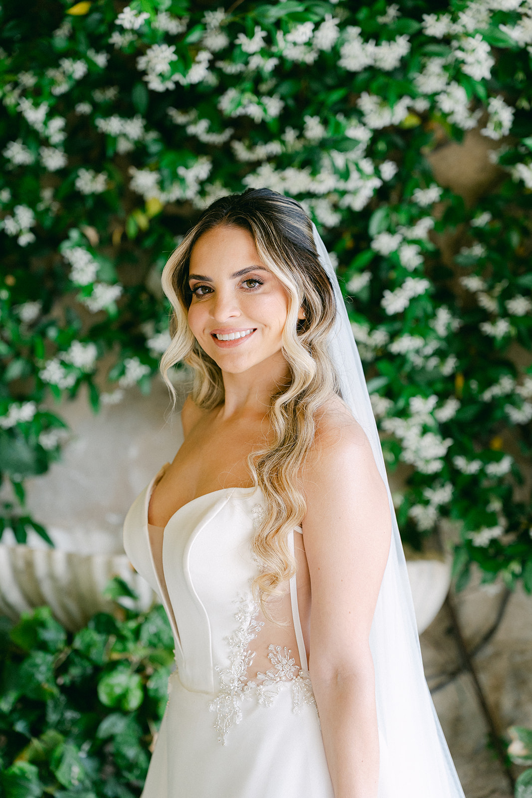 bridal portrait in elopement 
