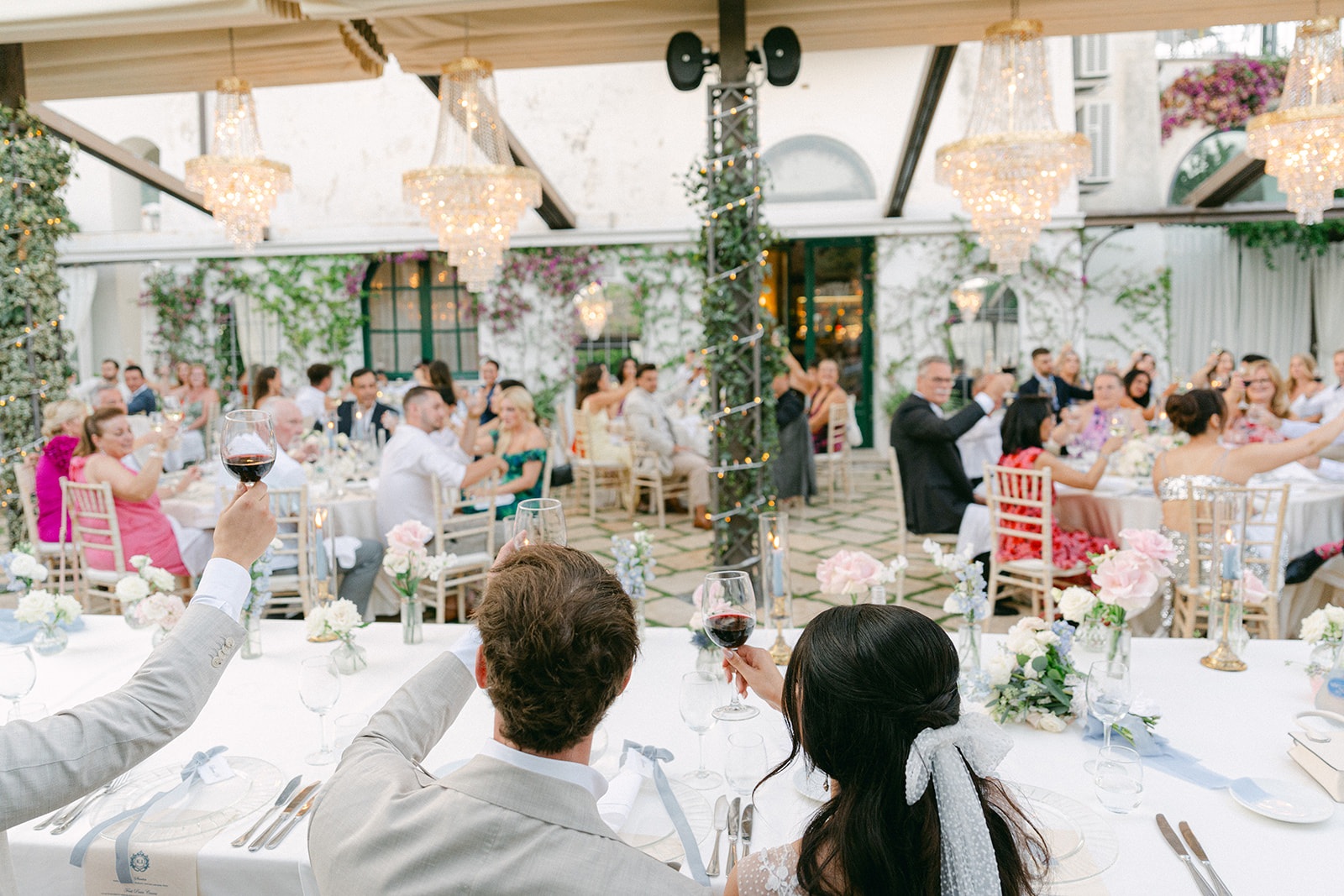 wedding reception in Amalfi Coast